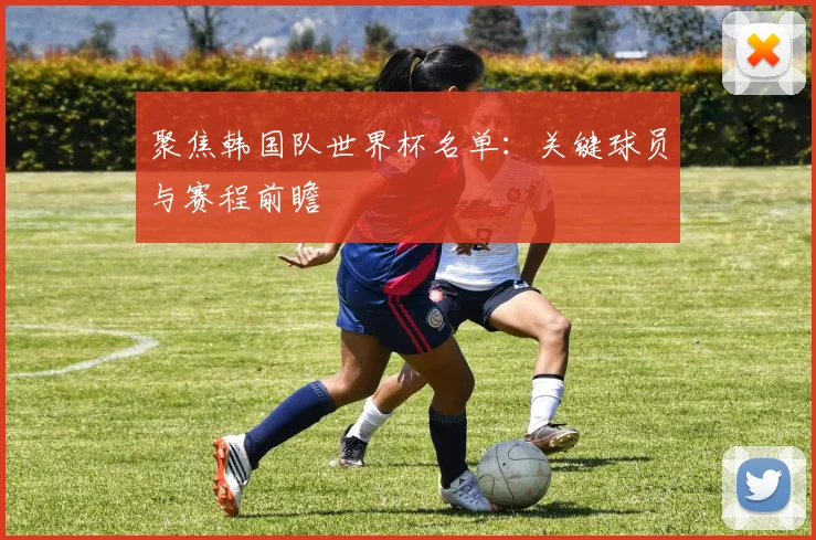 聚焦韩国队世界杯名单：关键球员与赛程前瞻