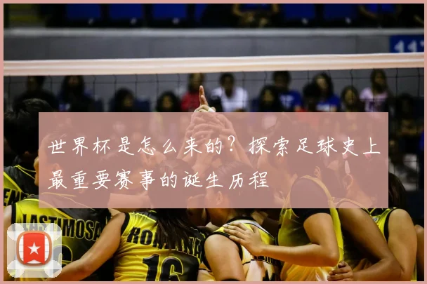 世界杯是怎么来的？探索足球史上最重要赛事的诞生历程